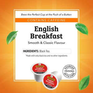Twinings English Breakfast, Té Negro en Cápsulas K-Cup para Keurig, Paquete de 24 - Product Image 3