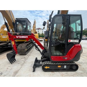 Mini-pelleuse Yanmar VIO17 d'occasion, 1,7 tonne, en excellent état, machine d'origine japonaise pour petites travaux de construction - Product Image 1