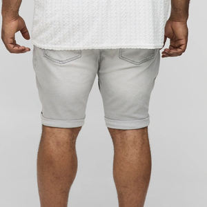 Shorts en jean skinny déchirés pour hommes, décontractés, confortables, respirants, coupe classique et décontractée, fermeture à boutons, décontractés - Product Image 6