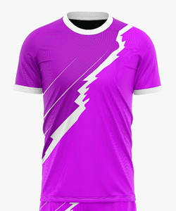 Kit de fútbol de sublimación completa personalizado para hombres y mujeres, camiseta de fútbol cómoda de tela ligera suave, 100% poliéster - Product Image 4