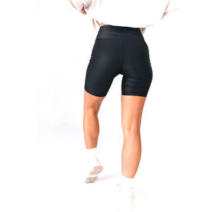 Shorts de motard en cuir pour femme, respirants, à séchage rapide, entièrement personnalisables, faible MOQ, fabriqués professionnellement, élastiques de haute qualité - Product Image 6
