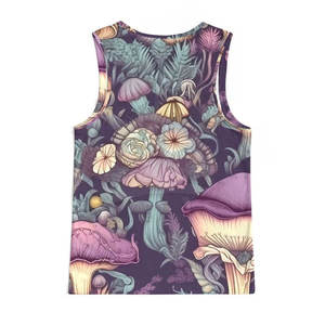 Camiseta sin Mangas de Punto Casual y Moderna para Hombre, Sublimada, de Alta Calidad, 100% Algodón, Transpirable y de Secado Rápido - Product Image 4