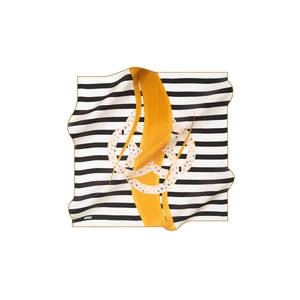 Luxury Designer Digital Print Satin <b>Silk</b> Square <b>Scarf</b> 90x90 - Product Image 1
