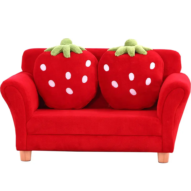Harga Bagus Furnitur Strawberry Lucu Sofa Ruang Tamu Furnitur Sofa Ruang Tamu untuk Ruang Tamu
