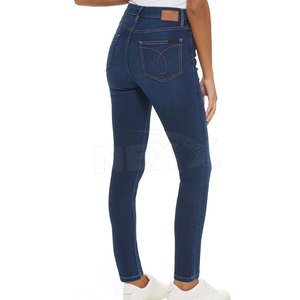 Best Quality Solid Color <b>Women's</b> Mid Waist Overalls Jeans Pants 100% Cotton Quick Dry Breathable Eco-Friendly Outdoor Use New - Product Image 2