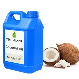 Aceite de coco con infusión de cúrcuma orgánica pura y vitamina E para masaje esencial, absorción rápida, cuidado del cabello corporal, blanqueamiento de la piel refinado - Product Image 2