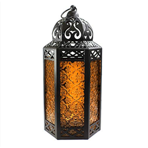 Home Decoration & Wedding Party Decoration Antique Moroccan Designer Candle Lantern <b>Black</b> <b>Polished</b> Hanging Candle Lantern - Product Image 4