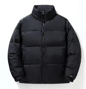 Men's Fashion Puffer Jacket Custom Waterproof and Warm <b>Quilted</b> Winter Streetwear Stand Collar Thin <b>Thickness</b> Wholesale - Product Image 5