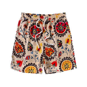 OEM Service <b>Men</b> Beach <b>Shorts</b> Custom Design Breathable Quick Dry Best Price Casual Solid <b>Pattern</b> Mid Waist 100% Cotton - Product Image 1