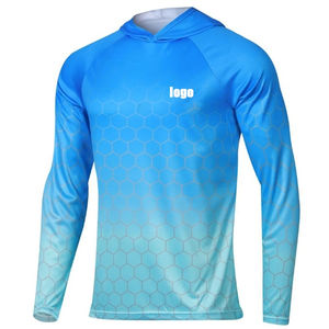 Chemises de pêche à manches longues pour hommes, confortables, de style outdoor, 100% polyester, respirantes, séchage rapide, UPF 50+ UV, faciles à laver - Product Image 2