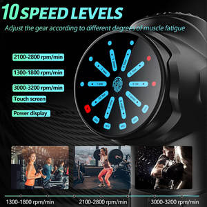 D0316 2025 Nuevos productos Pistola de masaje de alta calidad Oem Aceptar masajeador de pistola de masaje de tejidos - Product Image 2