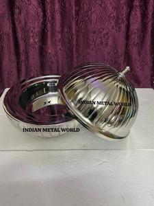 Design attrayant pour le service des aliments marmite chaude chauffe-plat marmite de luxe en acier inoxydable de qualité pour la vaisselle marmite pour le service des aliments - Product Image 5