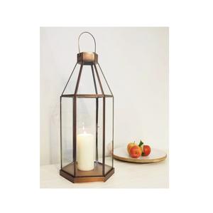 Linterna decorativa de vela de cristal de diseño personalizado de la mejor calidad para decoración del hogar linterna de portavelas para exportación - Product Image 1