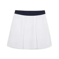 Jupe-short de sport pour femmes, mini-jupe moulante respirante, brodée, déchirée, avec ceinture élastique brillante, de l'usine de vêtements de golf du Vietnam