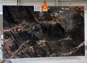 Dona Diseño moderno Azulejo de granito negro Superficie pulida 20mm/30mm Corte a tamaño Piso de oficina en casa Producto de piedra natural - Product Image 2