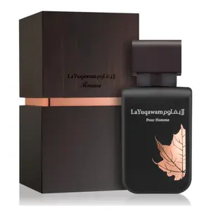 男性用トップグレードLaYuqawam EDP - 75 ML (2.5 Oz) By Rasasiプレミアム品質最高の香り