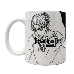 Taza de Attack on Titan con Diseño Novedoso, Arte de la Temporada 4 para Presentaciones - Product Image 1