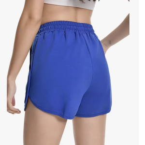 Shorts décontractés pour femmes en coton, style décontracté, ourlet arrondi, été, shorts de détente, cordon de serrage, jersey, shorts de sport, Bangladesh - Product Image 1