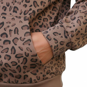 Sweat-shirts d'hiver de haute qualité pour hommes, nouveau style 2025, créez vos propres sweats-shirts pour hommes à imprimé léopard avec service OEM - Product Image 6