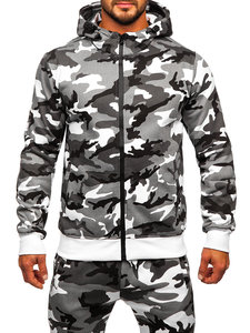 ชุดวอร์มผ้าคอตตอนแบบกำหนดเองสำหรับผู้ชายชุดวอร์มผ้าคอตตอนแบบเรียบง่ายพร้อมส่งชุดวอร์มฮิปฮอปติดตั้งสำหรับ100% - Product Image 2