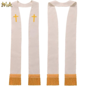 Accessoires de chape pour l'enseignement et les églises, en gros, avec logo et images personnalisés, 100% polyester, unisexe - Product Image 3