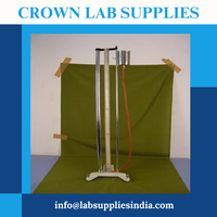 Appareil de Résonance CROWN de Dernière Génération pour Laboratoires Scolaires, Équipement en Acier Poli 80cm, Personnalisation OEM, Exportateurs, Physique