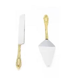 ชุดมีดเค้กสแตนเลสขัดเงาธรรมชาติสำหรับร้านอาหาร - Product Image 6