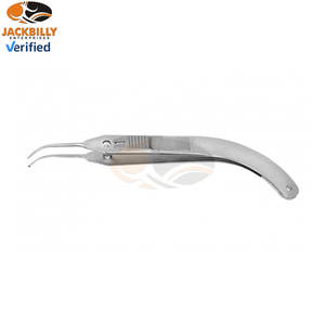 Pinzas de Fijación de Acero Inoxidable para Instrumentos Quirúrgicos Oftálmicos, Manuales, Cumplen con MOL, Certificación CE, Herramienta Duradera para Cirugía Ocular - Product Image 2