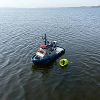 Leistungsstarkes U1 2,7kg 390W Schiffsmodell-Propeller Bürstenloses Unterwasser-Antriebssystem für Aquarien Angeln Nestbau RC-Boote