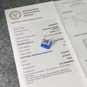 Diamantes Cultivados en Laboratorio al por Mayor de la India, Certificados por IGI/HPHT/CVD, Corte Brillante Redondo, Color E Fancy Light, D'VINS JEWELS, 0.5-6ct - Product Image 4