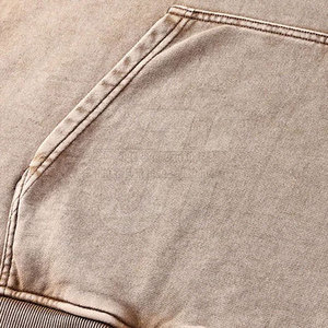 Sweats à capuche pour hommes 100% coton avec logo personnalisé du service OEM vente en gros - Product Image 6