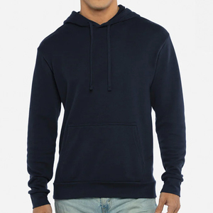 Sudadera con Capucha de Invierno para Hombre - Tejido de Felpa 100% Poliéster Antiarrugas Ecológico de Secado Rápido Resistente al Viento Transpirable Teñido Liso - Product Image 1