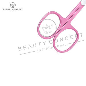 Tijeras para Cutículas de Acero Inoxidable con Mango Rosa, para Diestros, con Logotipo Personalizado, Precio Competitivo, Alta Calidad, Crea Tu Propio Diseño - Product Image 5