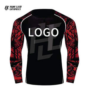 Venta al por mayor 2025 personalizado MMA Rash Guard sublimación personalizada impresa Bjj Rash Guard entrenamiento de lucha de alta calidad Rash Guard - Product Image 2