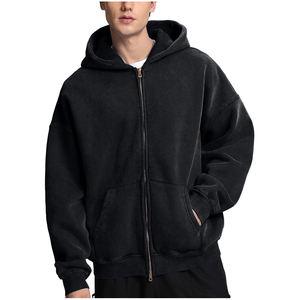 Sudadera con Capucha Extra Grande para Hombre, 100% Algodón Orgánico, de Alta Calidad, 450 GSM, para Invierno, Modelo 2026 - Product Image 6