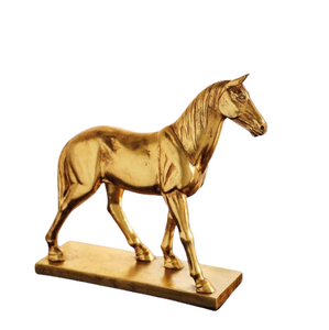 Latest Gold-Plated Metal Handmade Modern Abstract <b>Animal</b> Table Top Sculpture and <b>Figurine</b> for Home Decoration Wedding & Easter - Product Image 1