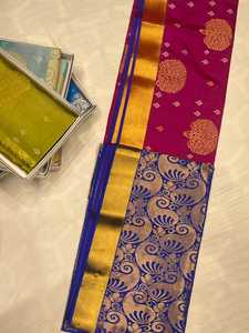 Sarees Garhwal hechos a mano con choli hechos a medida: abrace la esencia de la cultura Himachali. Ideal para bodas y fiestas - Product Image 3