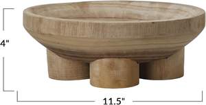 Bols en bois d'acacia naturel bols à trempette pour la préparation des aliments bol à bonbons décor à la maison cadeaux de pendaison de crémaillère taille personnalisée couleur bois naturel - Product Image 6