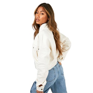 Veste en coton épaisse unisexe personnalisée, vêtements d'hiver de haute qualité pour femmes, veste confortable à plusieurs poches, vestes pour femmes - Product Image 6