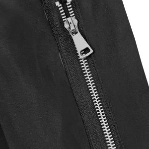 Veste coupe-vent imperméable à fermeture éclair pour hommes, col montant, coque à capuche, pour la randonnée en plein air, grande taille, automne/hiver - Product Image 3