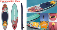 Planche de surf gonflable Hisea New All-Round SUP en PVC avec accessoires de réparation