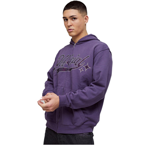 เสื้อฮู้ดพลอยเทียมสำหรับผู้ชายผ้าฝ้าย100% กำหนดโลโก้ได้เอง - Product Image 1