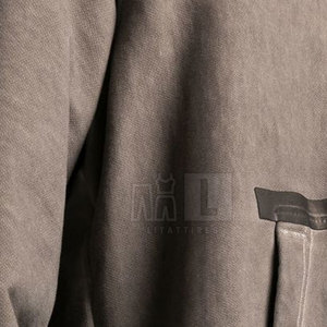 เสื้อฮู้ดผู้ชายผ้าคอตตอนผสมกรดซักแฟชั่นฤดูหนาว - Product Image 6