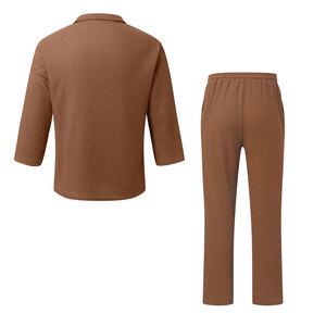 ชุดเสื้อเชิ้ตสำหรับผู้ชายชุดเสื้อสำหรับผู้ชายเสื้อดีไซน์ไม่เหมือนใคร - Product Image 6