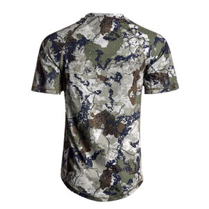 เสื้อยืดผ้าฝ้าย/โพลีเอสเตอร์แขนแร็กแลนสำหรับผู้ชายเสื้อยืดลายพรางระบายอากาศไซส์ใหญ่พิเศษเสื้อผ้าฤดูร้อนสำหรับผู้ชาย - Product Image 2