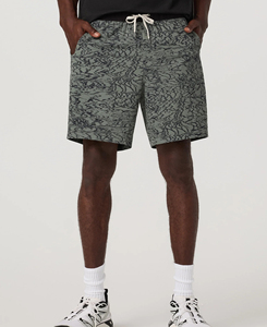 Pantalones cortos dobles de verano estilo callejero para hombre, pantalones cortos activos tejidos transpirables con estampado de sublimación a la moda, cintura alta - Product Image 2