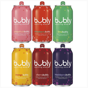 Bubly-Bubly, eau gazeuse, sans saveur (8 pièces) - Product Image 4