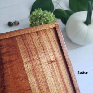 Bandejas de madera de tendencia Proveedor mayorista Acabado brillante Bandeja de servicio hecha a mano antigua para restaurantes y uso diario a bajo precio - Product Image 6