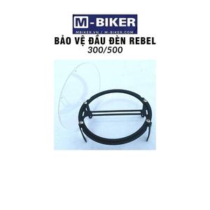 Rebel 300/500 LED antibrouillard avec protection des phares avant lentille transparente étanche IP67 12V 30/45W matériau en aluminium - Product Image 2