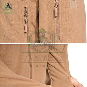 Nouvelle arrivée Veste tactique pour homme grande taille Respirante Polyester Séchage rapide Fermeture éclair Haute qualité Toutes saisons - Product Image 5